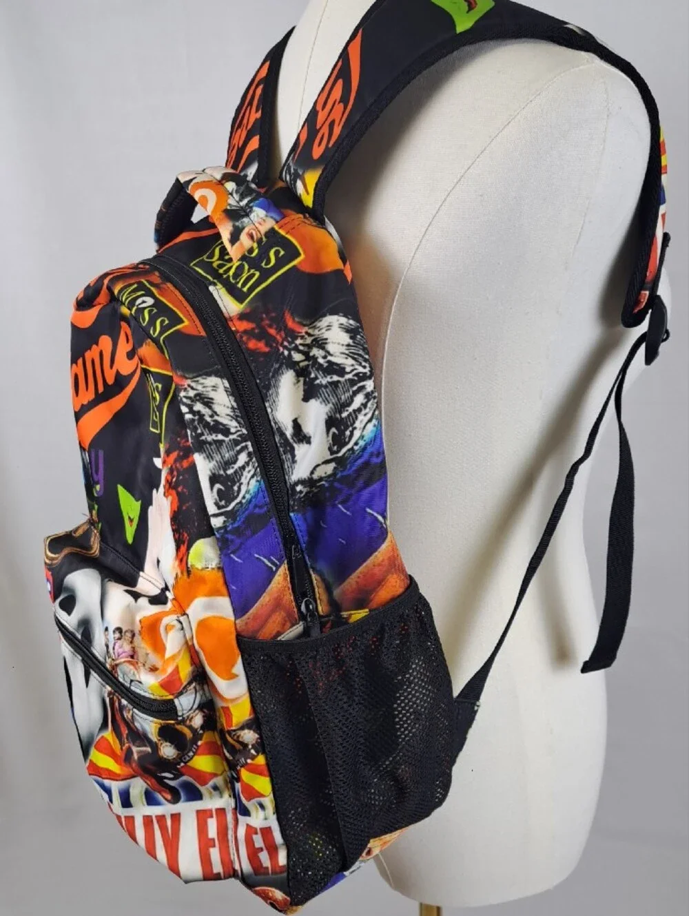 Broadway Musical Theater Poster Print Graphic Backpack Wicked Phantom Grease NYC